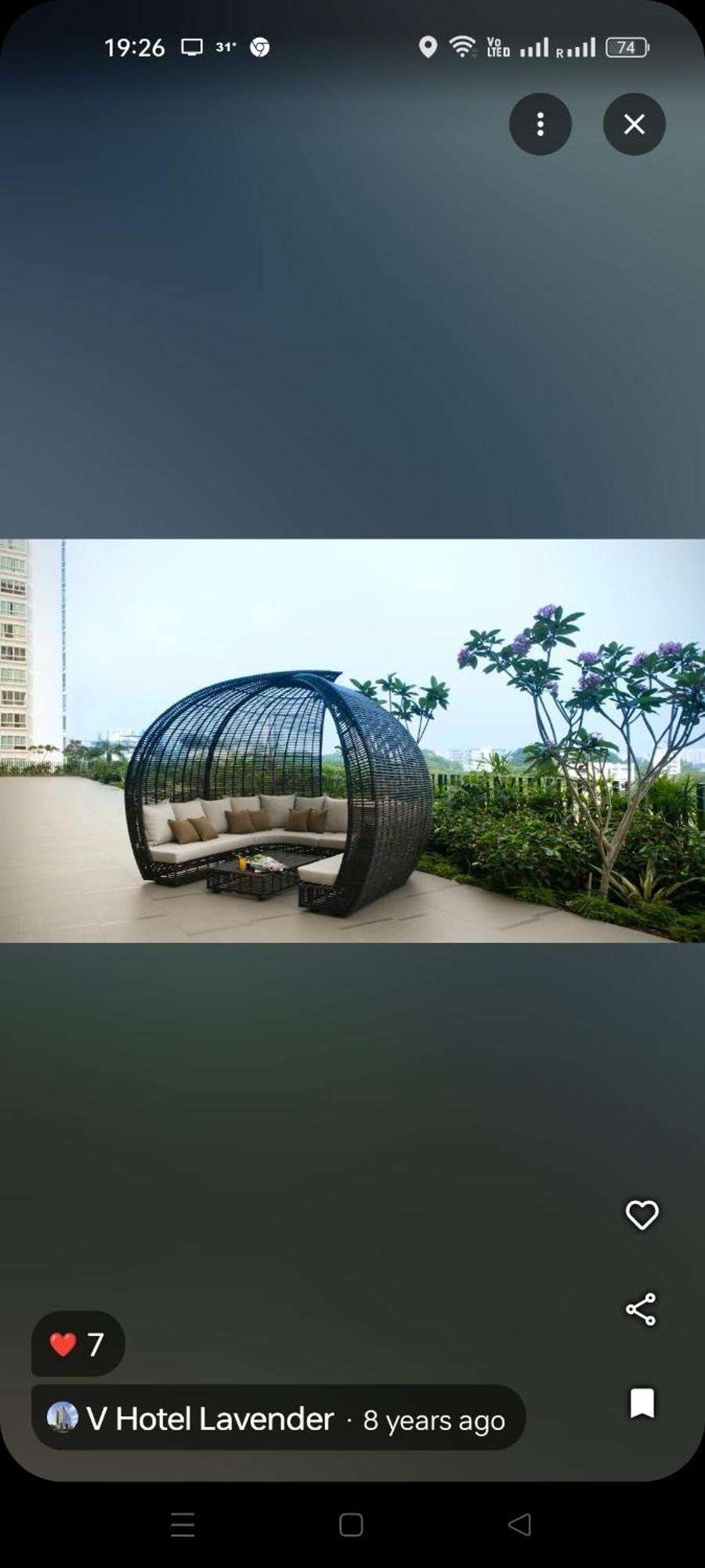 V Hotel Lavender Singapore Esterno foto